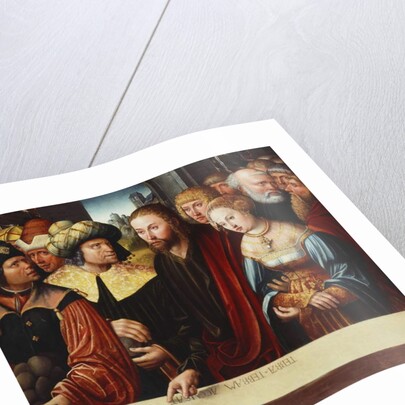 Christ and the Adultress, c.1525 by Johann Kemmer