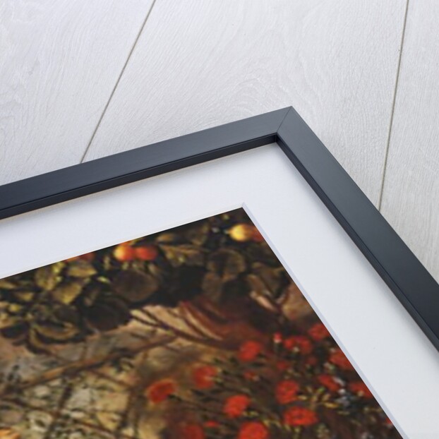 A Monkey in a Fenced Garden by Thomas Hiepes