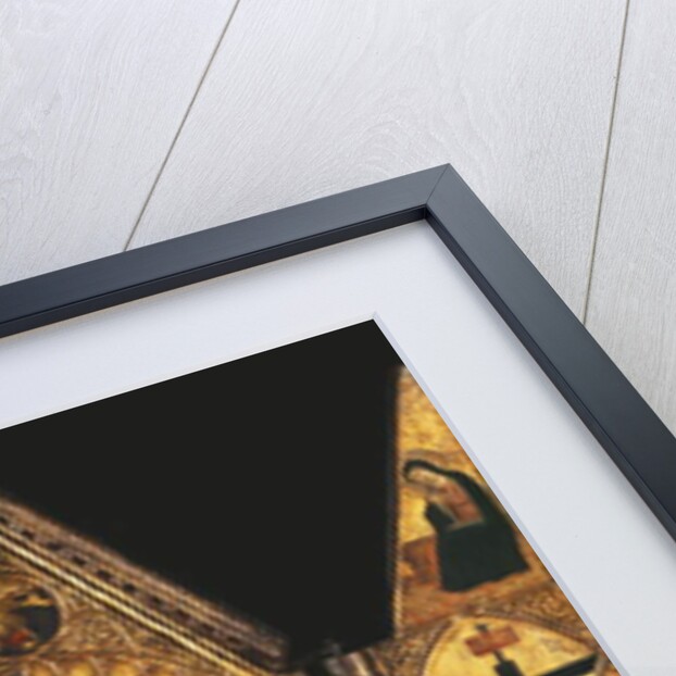 A Portable Triptych with the Madonna and Child Enthroned with Angels, by Agnolo Gaddi