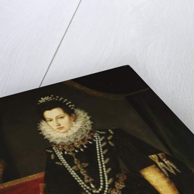 Portrait of the Infanta Isabel Clara Eugenia of Bourbon by Juan Pantoja de la Cruz