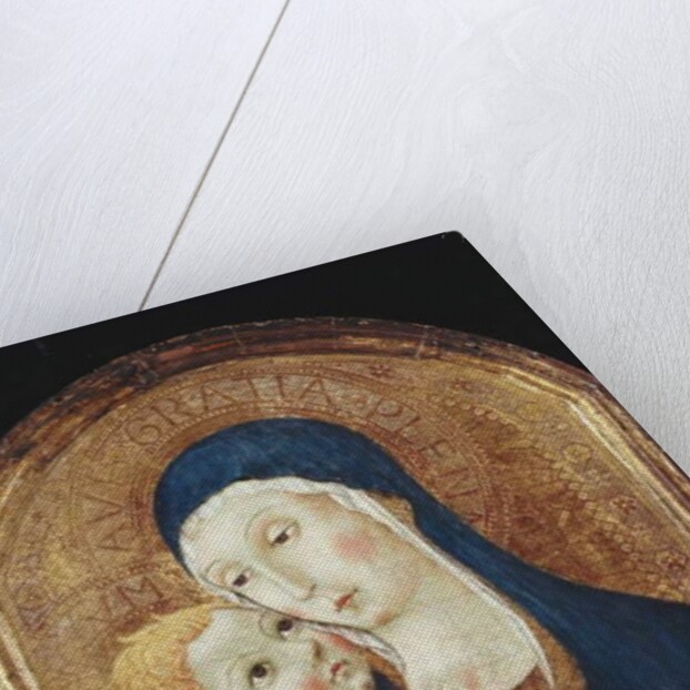 The Madonna and Child by Sano di also Ansano di Pietro di Mencio (studio of) Pietro