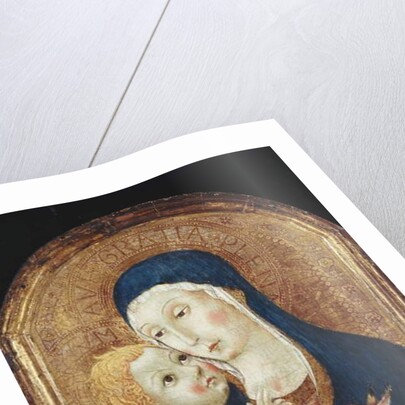 The Madonna and Child by Sano di also Ansano di Pietro di Mencio (studio of) Pietro