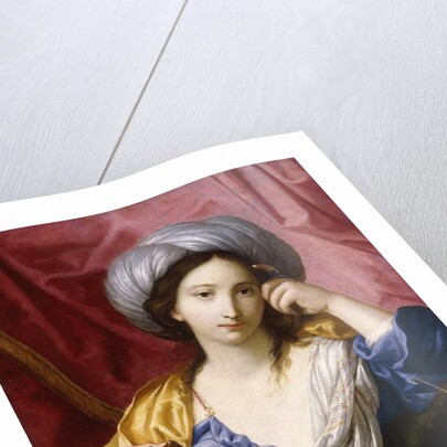 Melpomene, The Muse of Tragedy, by Elisabetta Sirani