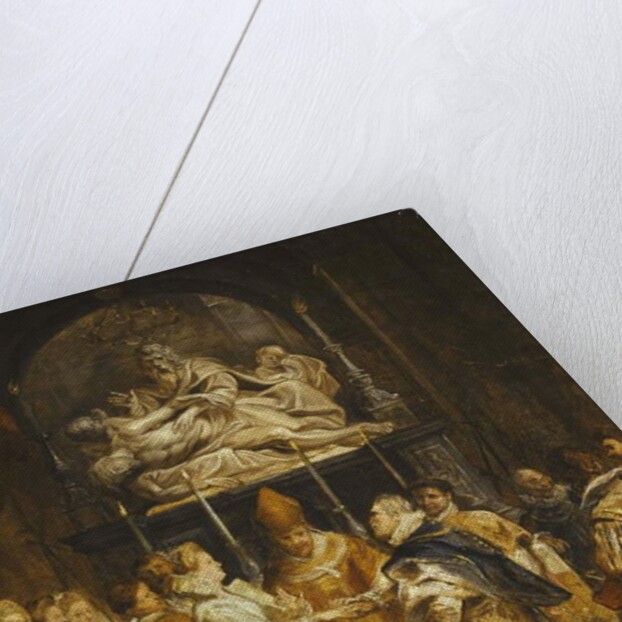 The Marraige by Proxy of Princess Maria de' Medici and King Henry IV of France in the Duomo, Florence, 5 October 1600 by Peter Paul Rubens