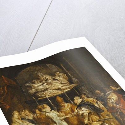 The Marraige by Proxy of Princess Maria de' Medici and King Henry IV of France in the Duomo, Florence, 5 October 1600 by Peter Paul Rubens