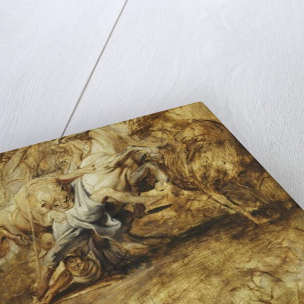 A Lion Hunt by Peter Paul Rubens