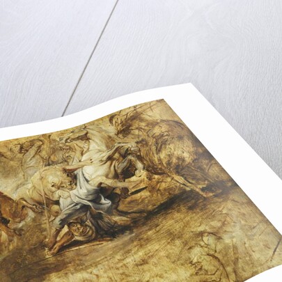 A Lion Hunt by Peter Paul Rubens