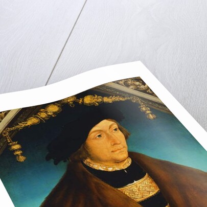 Portrait of the Count Palatine George of Wittelsbach, Bishop of Speyer by Hans Wertinger