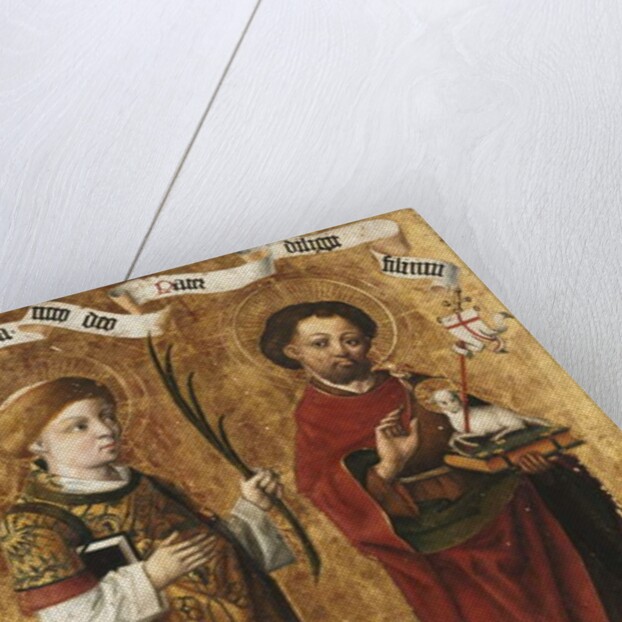 Saints Stephen and John the Baptist by Master of Liesborn (circle of)