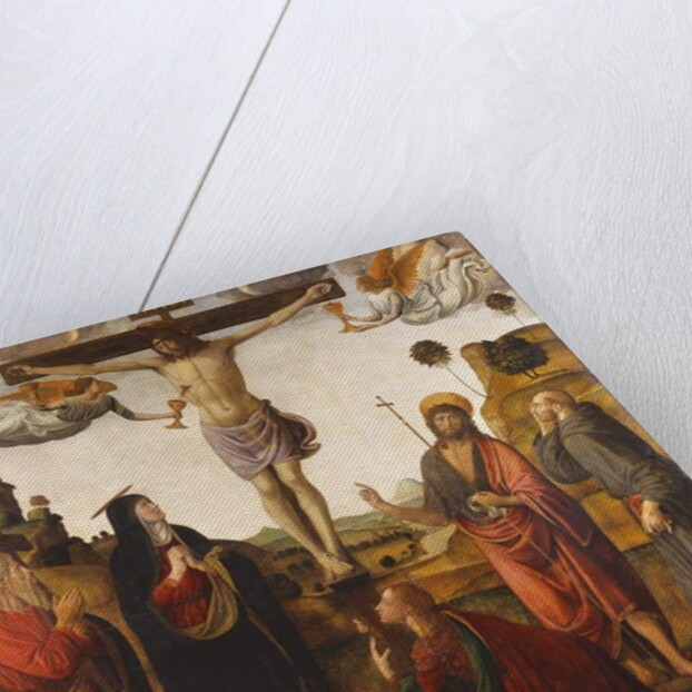 The Crucifixion with the Madonna, Saints John the Baptist, Mary Magdalen, Andrew and Francis, 1503 by Cosimo Rosselli