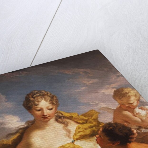 Venus, Cupid and a Faun, 1708-13 by Giovanni Antonio Pellegrini