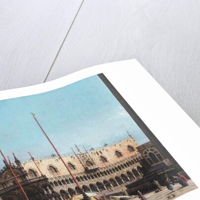 San Marco and the Doge's Palace, Venice, by (1697-1768) Canaletto
