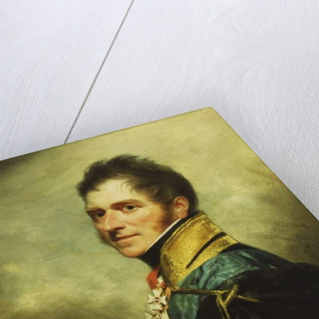 Portrait of William Henry Paget Marquess of Anglesey, half length by William Beechey