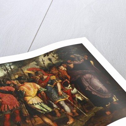 Coriolanus and Volumnia, by Maarten de Vos