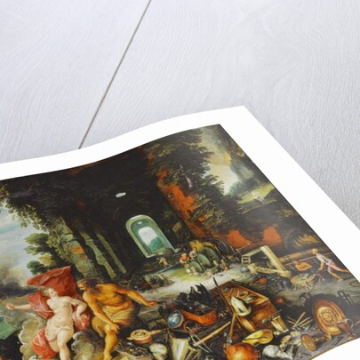 An Allegory of Air and Fire by F. & Brueghel J. (1601-78) Francken