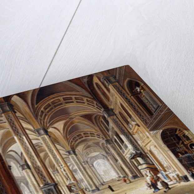 The Interior of a Renaissance Cathedral by Christian Stocklin