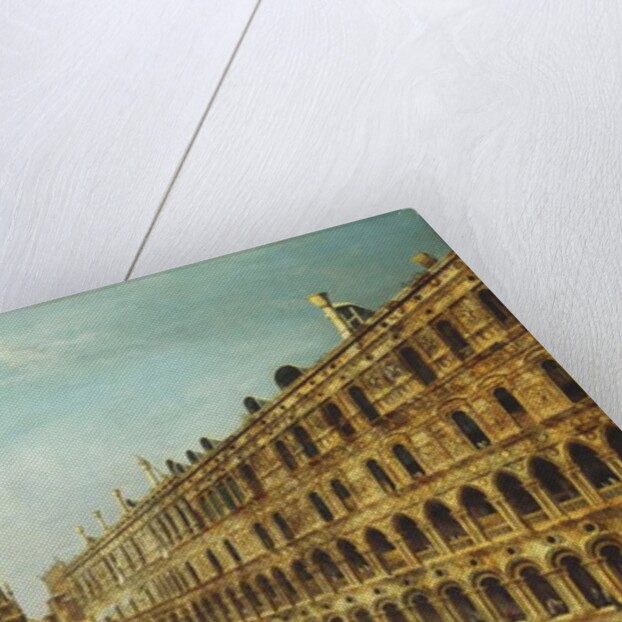 The Courtyard of the Doge's Palace, Venice, by Michele Marieschi