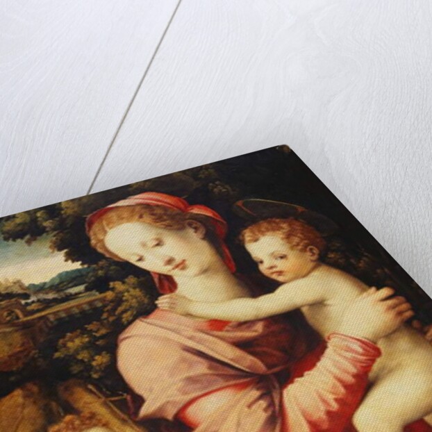 The Madonna and Child with the Infant Saint John the Baptist by Michele di Ridolfo Tosini