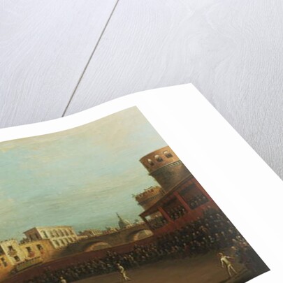 King Ferdinand IV and Queen Caroline of Naples attending a Game of Palla a Bracciale by Antonio Joli