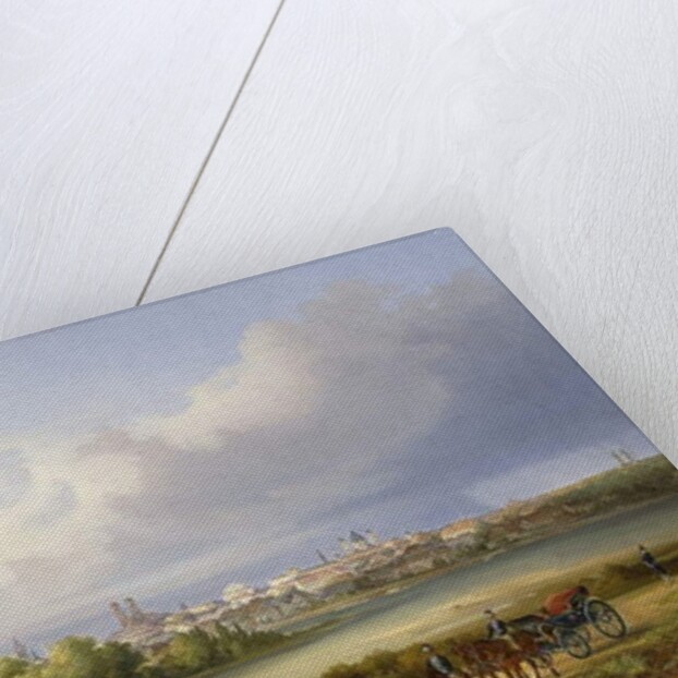 A View of Munich and the Isar River, 1838 by Eugen Adam
