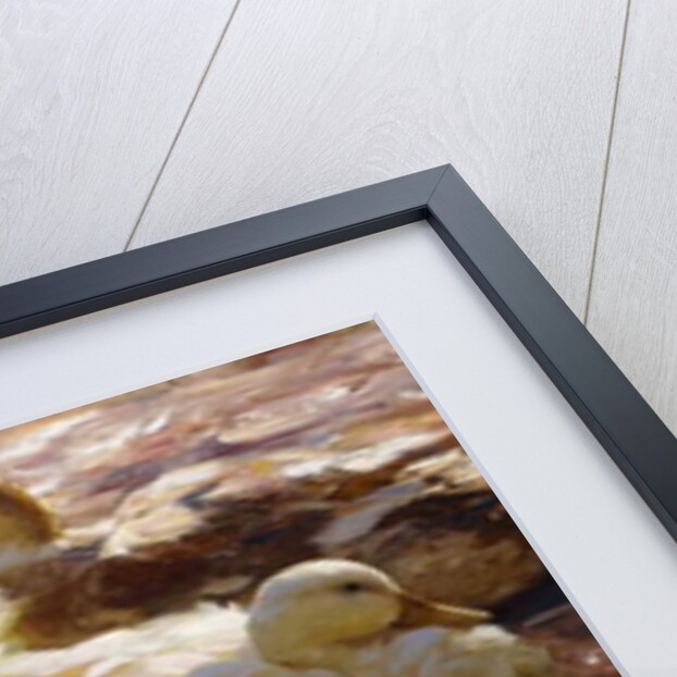 Ducks on a Riverbank, by Alexander Koester