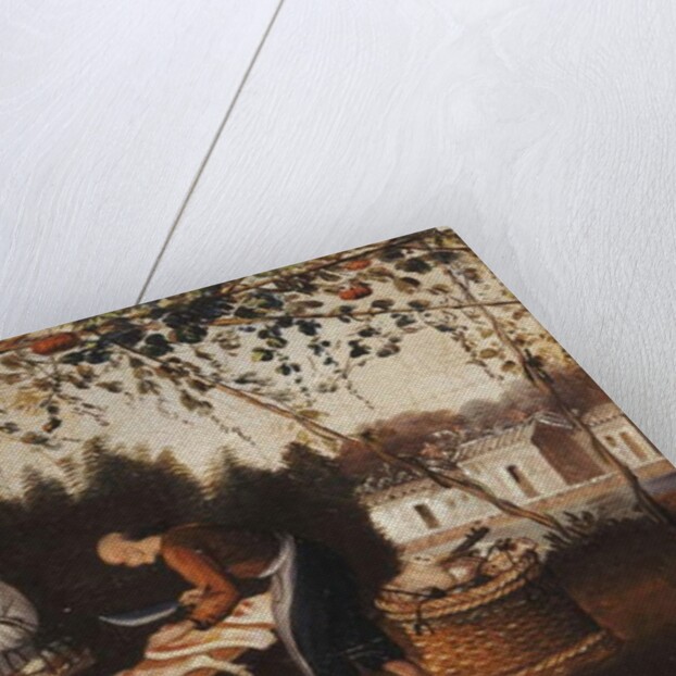 A Chinese Butcher and a Chinese Grocer by School Chinese