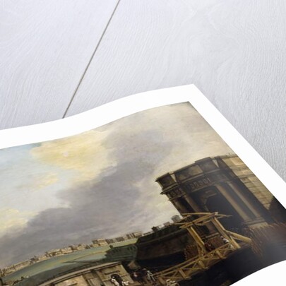 A View of Calcutta taken from Fort William by William Hodges