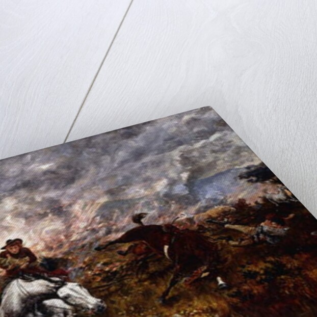 An Australian Bush Fire, by Stanley Berkeley