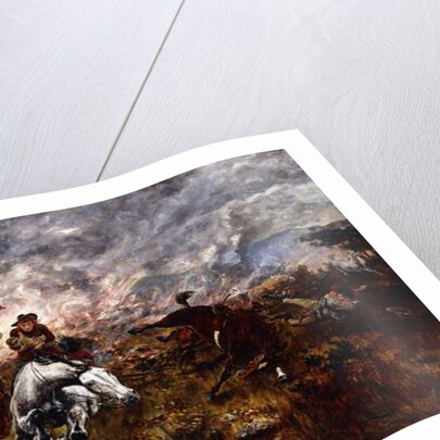 An Australian Bush Fire, by Stanley Berkeley