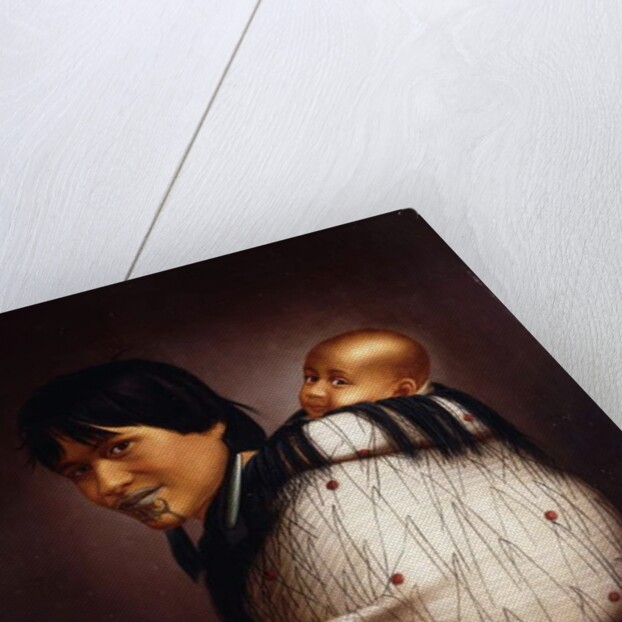 Ana Rupene and Child, by Gottfried Lindauer