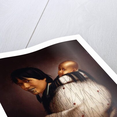 Ana Rupene and Child, by Gottfried Lindauer