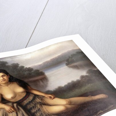 Hinemoa, 1899 by Gottfried Lindauer