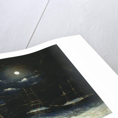 The British Naval Franklin Search Expedition: H.M.S Resolute, Assistance, Intrepid and Pioneer wintering in the Arctic, 1850-51 by William Henry (attr. to) Browne