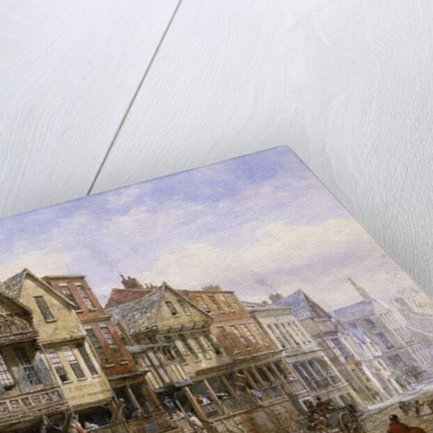 Watergate Street, Chester, Looking West by Louise Ingram Rayner