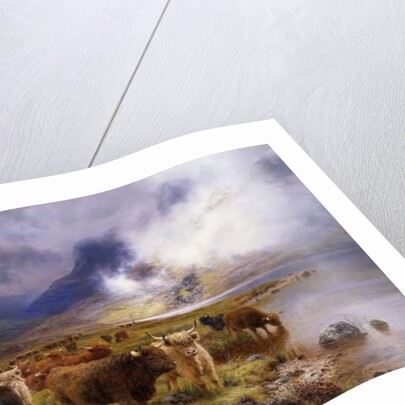 Through Glencoe by Way to the Tay, 1899 by Louis Bosworth Hurt