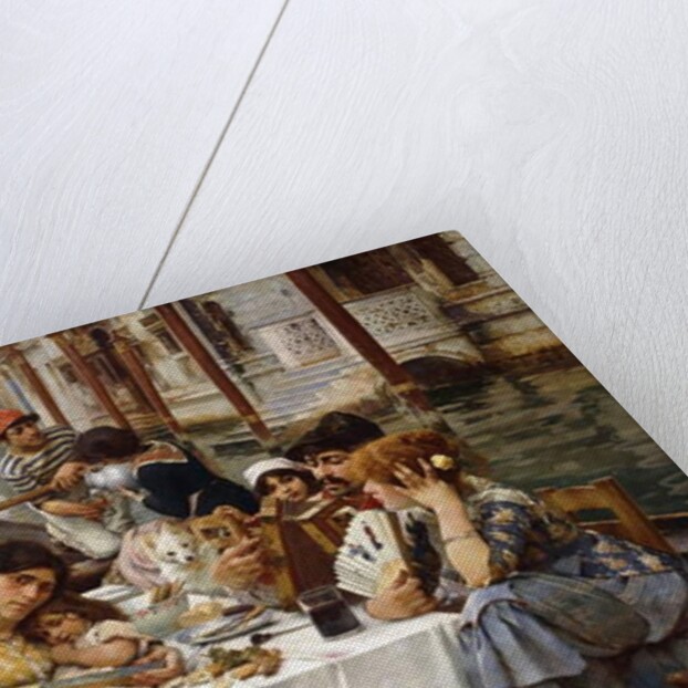 A Venetian al Fresco, 1885 by William Logsdail