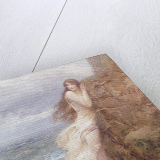 Winding the Skein by John William Godward