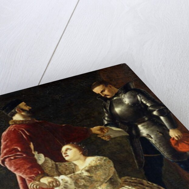 Duke Frederick Banishing Rosalind from his Court by Frederick Richard Pickersgill