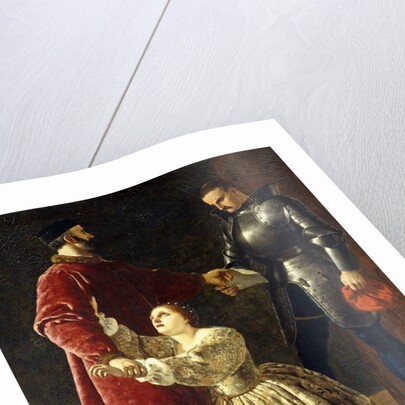 Duke Frederick Banishing Rosalind from his Court by Frederick Richard Pickersgill