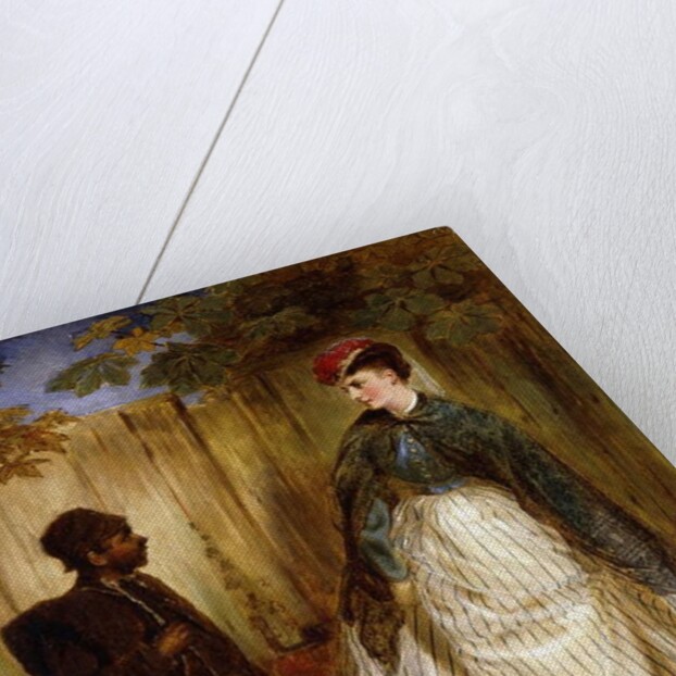 Too Close for Comfort, 1869 by Jerry Barrett