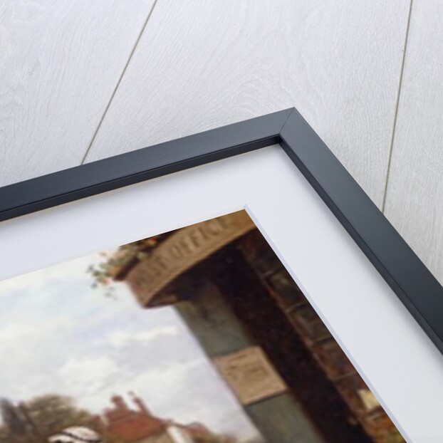 Collecting the Post by George Goodwin Kilburne