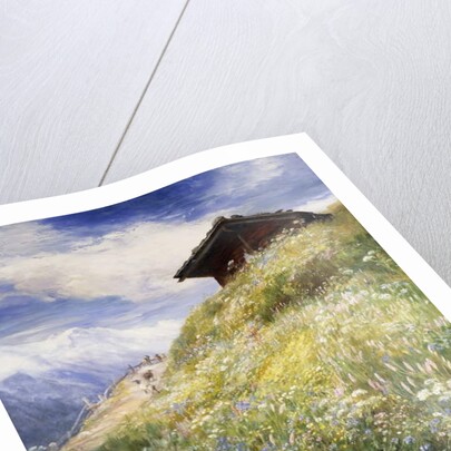 An Alpine Meadow, Switzerland, by John MacWhirter