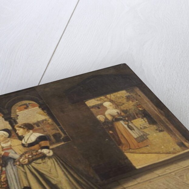 Pour la Fete de Notre Dame, 1868 by Charles Napier Hemy