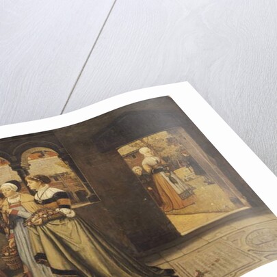 Pour la Fete de Notre Dame, 1868 by Charles Napier Hemy