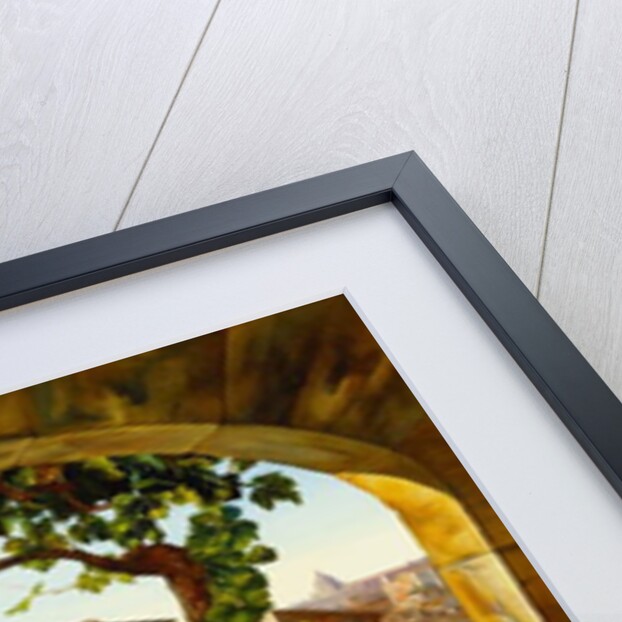 Piazza Barberini, Rome, 1830 by Karl von Bergen