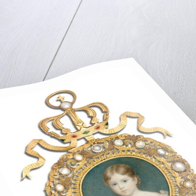 Queen Victoria as a child, 1825 by Anthony Stewart