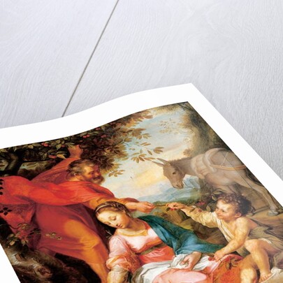 The Rest on the Flight into Egypt c. 1570-73 by Federico Fiori Barocci or Baroccio