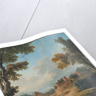 The Kite by Jean-Baptiste Huet