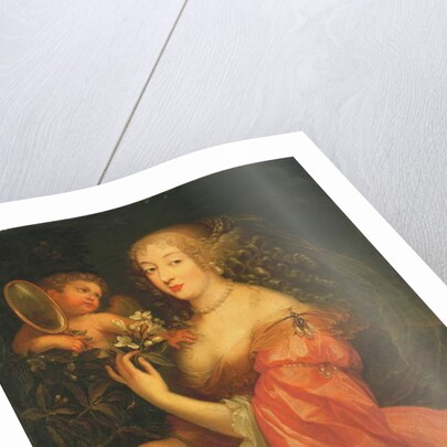 Portrait of Anne Marie Louise d'Orleans, Duchesse de Montpensier by Gilbert de Seve