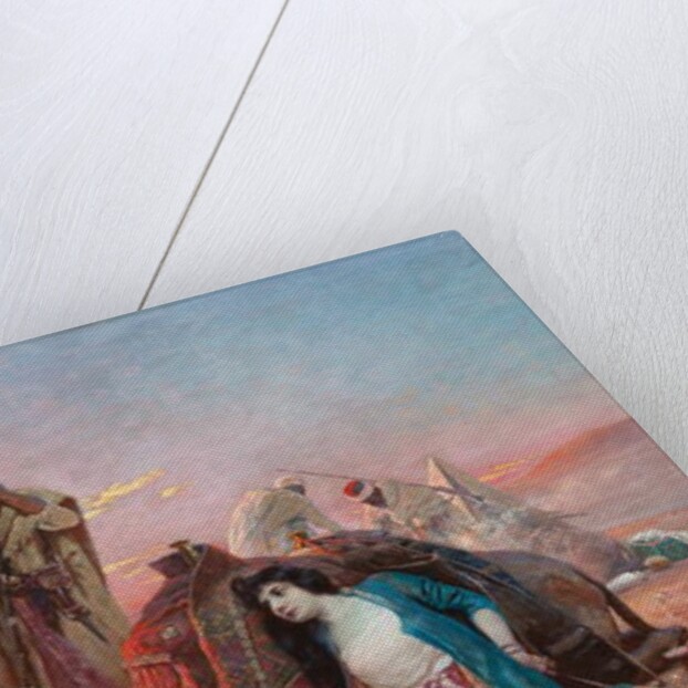 A Rest in the Desert, 1903 by Otto Pilny